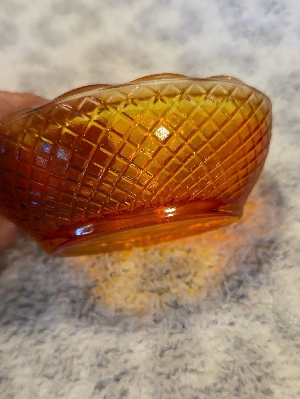 Vintage L.E. Smith Amberina 
